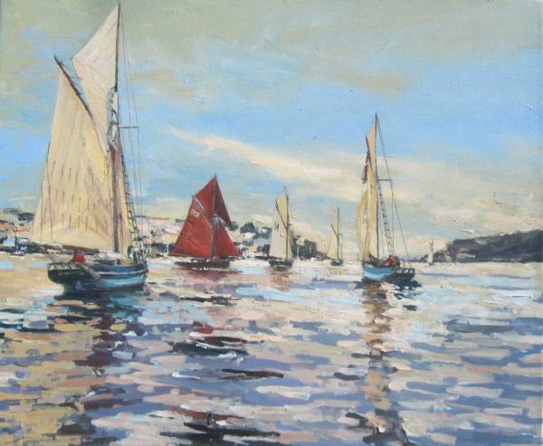- Oil on Canvas, Painting by Jill Hudson, measuring 51 x 60 cm (H x W) £685